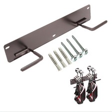 Golf Bag Holder -Golf Bag Wall Mount, Golf Club Storage Organizer for Garage,...