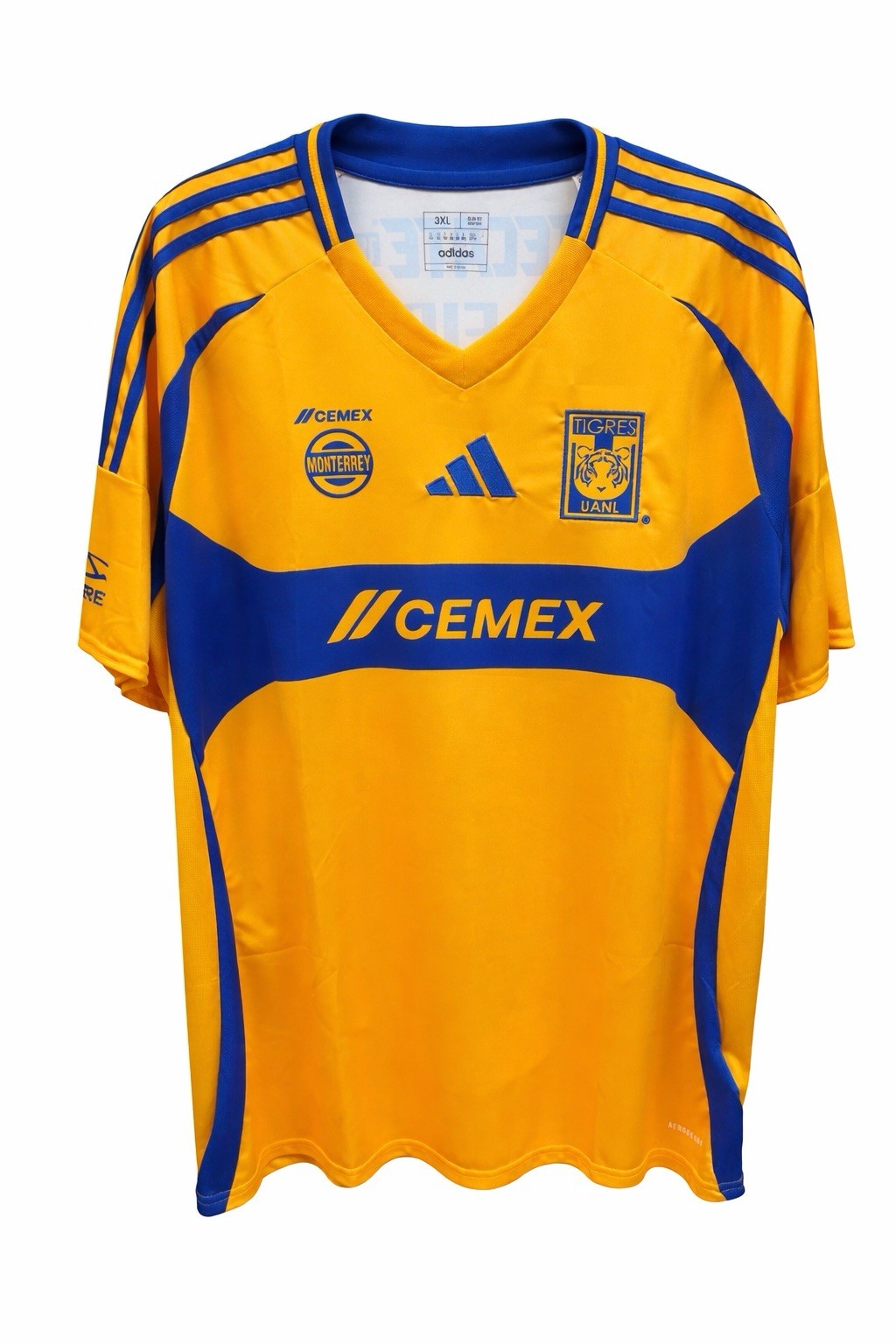 Tigres UANL Men's Home Jersey 2023/2024 Authentic Liga MX Yellow Blue Monterrey