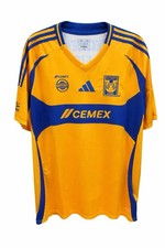 Tigres UANL Men's Home Jersey 2023/2024 Authentic Liga MX Yellow Blue Monterrey