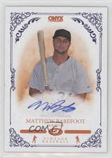 2022 Onyx Vintage Extended Auto Blue Ink /400 Matthew Barefoot #VAMB Auto 4z8