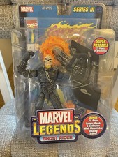 Toy Biz 6    Ghost Rider & Motorcycle Marvel Legends Series 3 III Action Figure