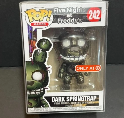 Funko Pop Vinyl Five Nights at Freddy's Dark Springtrap Target (Exclusive) #242