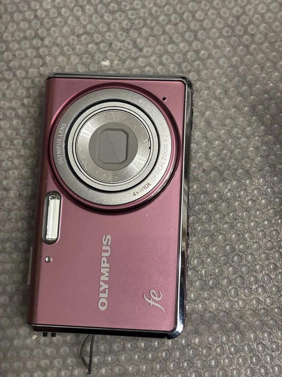 オリンパス CAMEDIA FE-5010 ピンク Olympus CAMEDIA FE-5010 Pink Digital Camera with Charger Tested