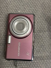 Olympus FE FE-4020 14.0MP Digital Camera Digicam Pink No battery Tested Good