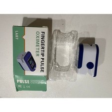 Fingertip Pulse Oximeter SpO2 Blood Oxygen Saturation Monitor LK87 - Blue - New
