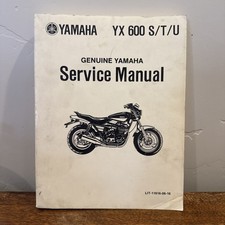 Genuine Yamaha YX 600 YX600 S/T/U OEM Service Manual LIT-11616-06-16 Bike
