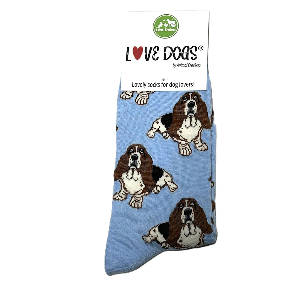 Chaussettes Originale Basset Hound Animal Crackers Coton Mélange - Photo 1/1
