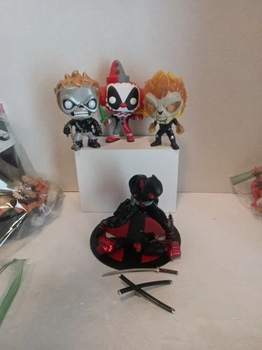 Funko Pop! Marvel Deadpool x2 lot Of  4 Ghost riders x2