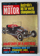 Modern Motor February  1966 - ANATOMY OF A HOTROD   - #3