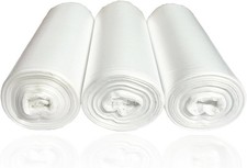 2 Gallon Small Trash Bags, Clear, 150 Counts/ 3 50 Count Pack of 3 , Clear