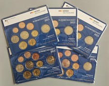 Deutschland KMS 2025 5 x 5,88 Euro Kursm&uuml;nzensatz Kursm&uuml;nzsatz st Blister Set