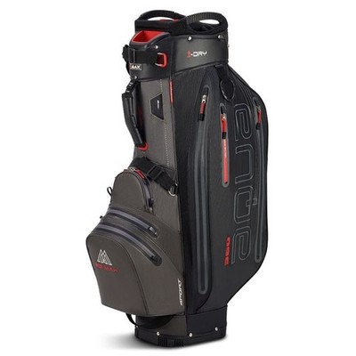 Big Max Aqua Sport 360 wasserdichte Golfwagen-Tasche - anthrazit/schwarz/rot