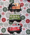 Vintage 1980’s Department 56 Train G&N R.R. 3 Piece Set Porcelain W/ Cord — photo 1