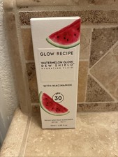 Lot Glow Recipe Watermelon Glow Dew Shield SPF 30 Sunscreen PHA BHA Toner