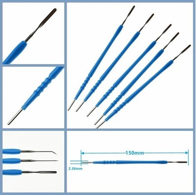 Electrosurgery Blade Electrodes Diathermy Cautery Tips 5 Pcs Seta