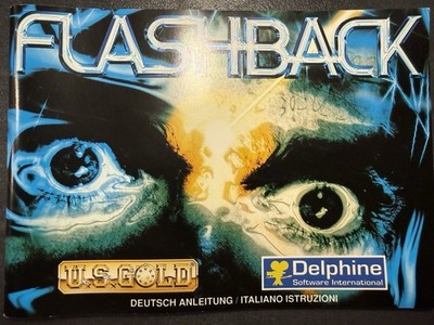 Flashback Delphine Software Amiga Spiel Komplett in OVP Big Box Deutsch Retro
