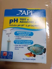 API pH Test and Adjuster Kit Fresh Water 250 tests correct pH on the spot