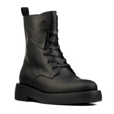 Clarks Originals Ladies Mileno Mali Black Leather Boots Size UK 7 D EU 41