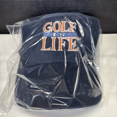 Golf Is Life Hat / Cap GIL Strapback Blue Free Shipping