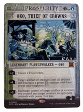Oko, Thief of Crowns [Textured Foil] #77 Prices | Magic Outlaws of