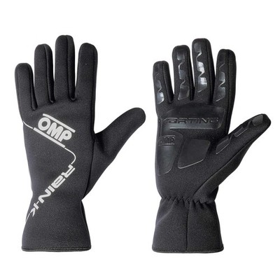 OMP Rain K Wet Weather Kart Gloves - Anti Slip, Neoprene (Adult & Child Sizes)