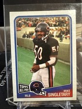1988 Topps #82 Mike Singletary Chicago Bears Football Card HOF NM/MT
