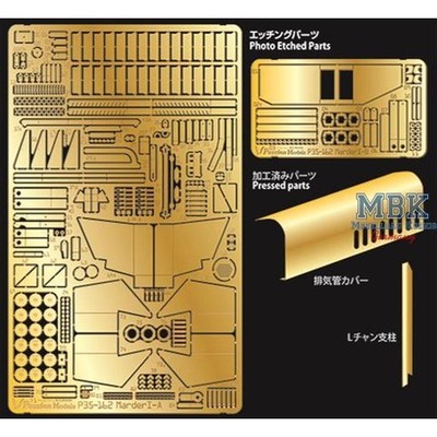 PASSION Models PAS-P35-162 1/35 Marder I PE Set (for TAMIYA 35370)