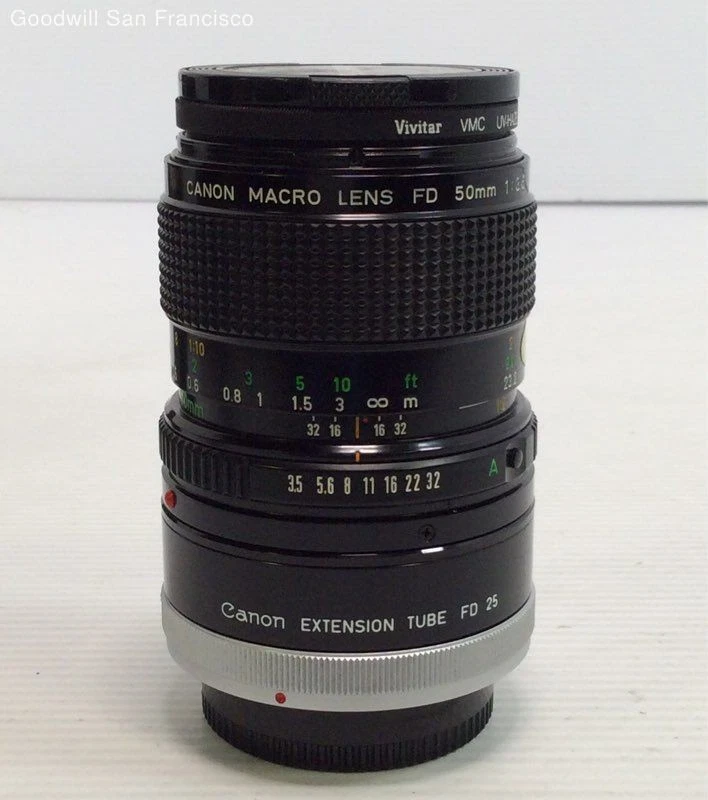 Canon FD Macro/Close Up Camera Lenses for sale - eBay