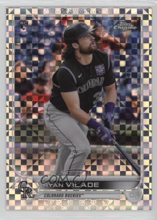 2022 Topps Chrome X-Fractor Ryan Vilade #85 0pe3