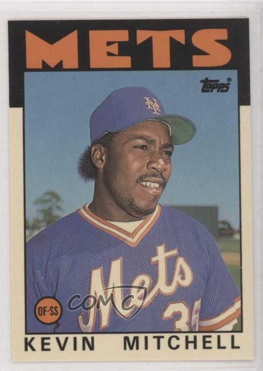1986 Topps Traded Collector's Edition (Tiffany) Kevin Mitchell #74T 1ku6