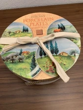 Tuscany Plates Boston Warehouse Set Of 4 “6.5'in”