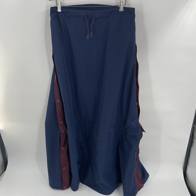 New PUMA x JUNE AMBROSE Keeping Score Maxi/Midi Convertible Skirt Women s Size S