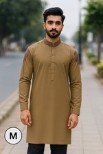 Men's Kurta Shirt 100 Cotton Pakistani Indian Traditional Wear Casual Wear
