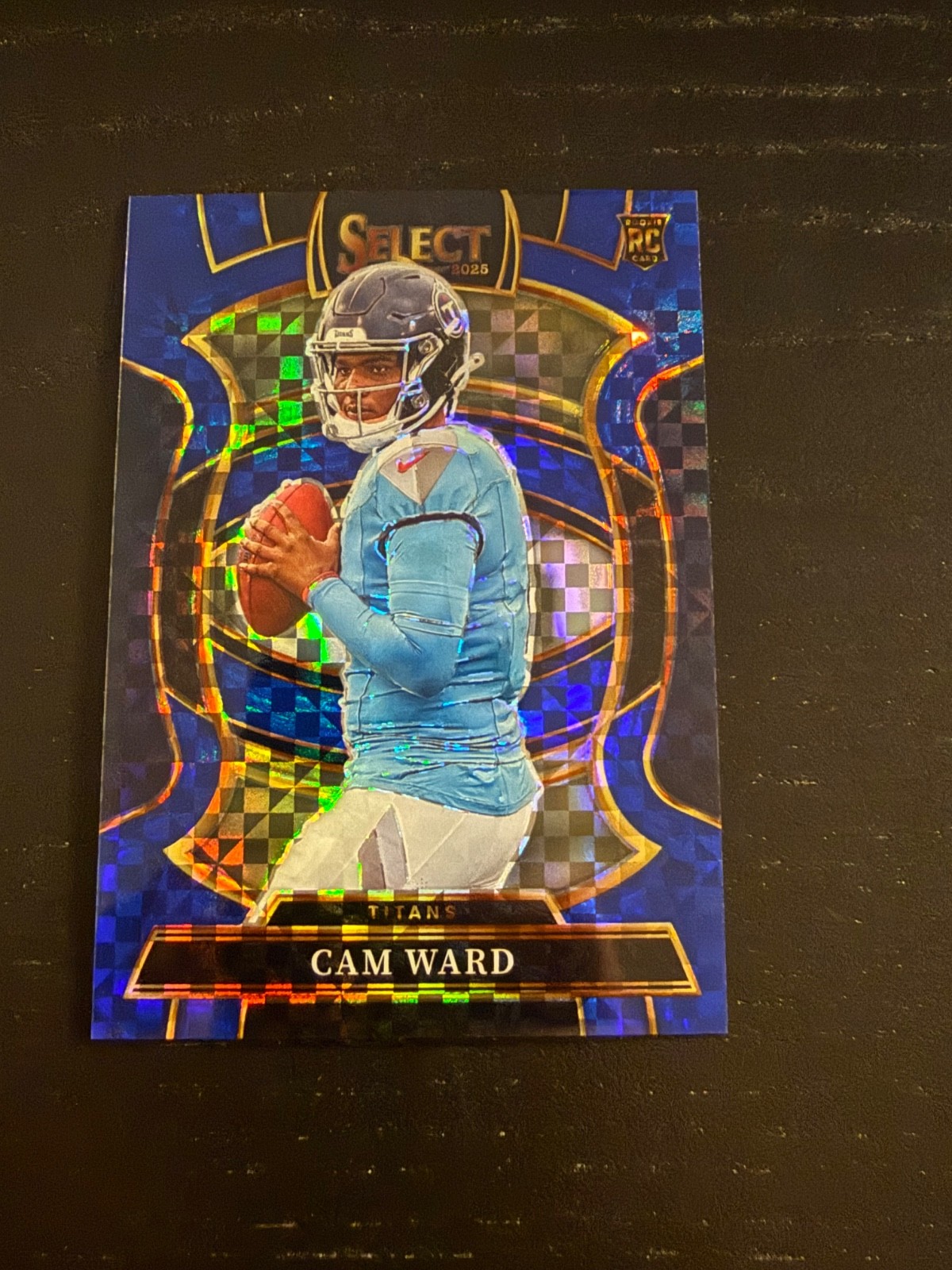 CAM WARD 2025 SELECT CONCOURSE ROOKIE BLUE PRIZM TITANS RC /249 Q5829