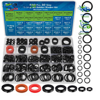 Wasserschlauch Dichtung O-Ring Sortiment 610 StüCk Nitril FüR SanitäR Reparatur