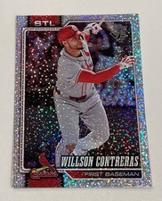 2026 Topps Celebration WILLSON CONTRERAS Confetti Parallel Card #180 Cardinals