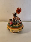 Hubrig Music Box Music Box Our Little Garden All Birds Wheelbarrow Birdhouse