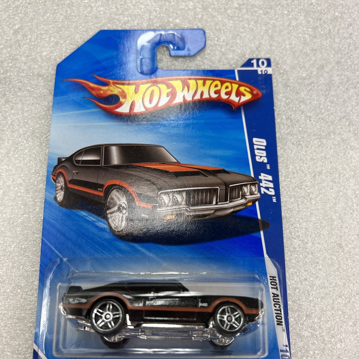 Hot Wheels Olds 442 ミニカー 1968年式 Hot Wheels 2011 Super Treasure Hunt '68 Olds 442 Short Card