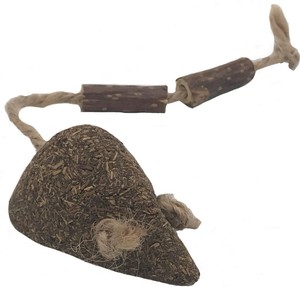 compressed catnip mouse