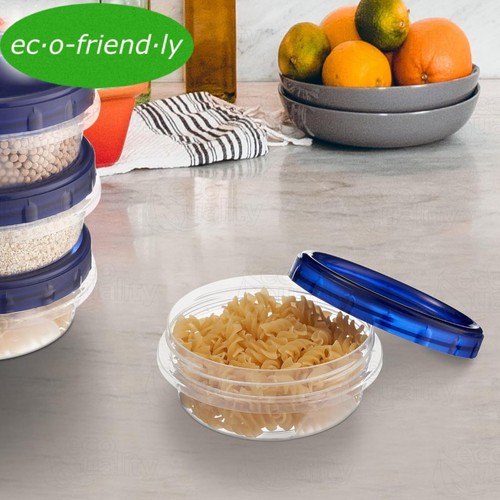 8 Oz. Reusable Airtight Leak-Proof Twist Top Seal Food-Grade Storage Containers - Picture 7 of 7