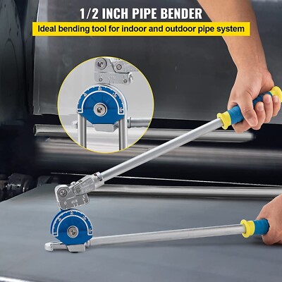 Manual Pipe Bender 5/16in 180 Degree Bending Angle Ergonomic Tube Bending Tool