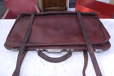 Ancien sac en cuir | De médecin ou de voyage | Circa 1920