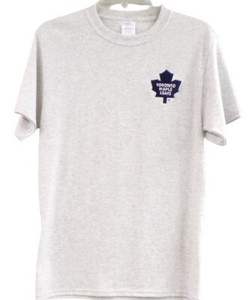 NHL HockeyToronto Maple Leafs Old Logo Embroidered T-Shirt S-6XL, LT-4XLT New