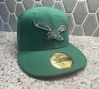 New Philadelphia Eagles Baseball Cap Vintage GREEN Color 7 5/8  — photo 1