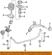 CHRYSLER OEM 96-00 Caravan Suspension Components-Bearing 4684418