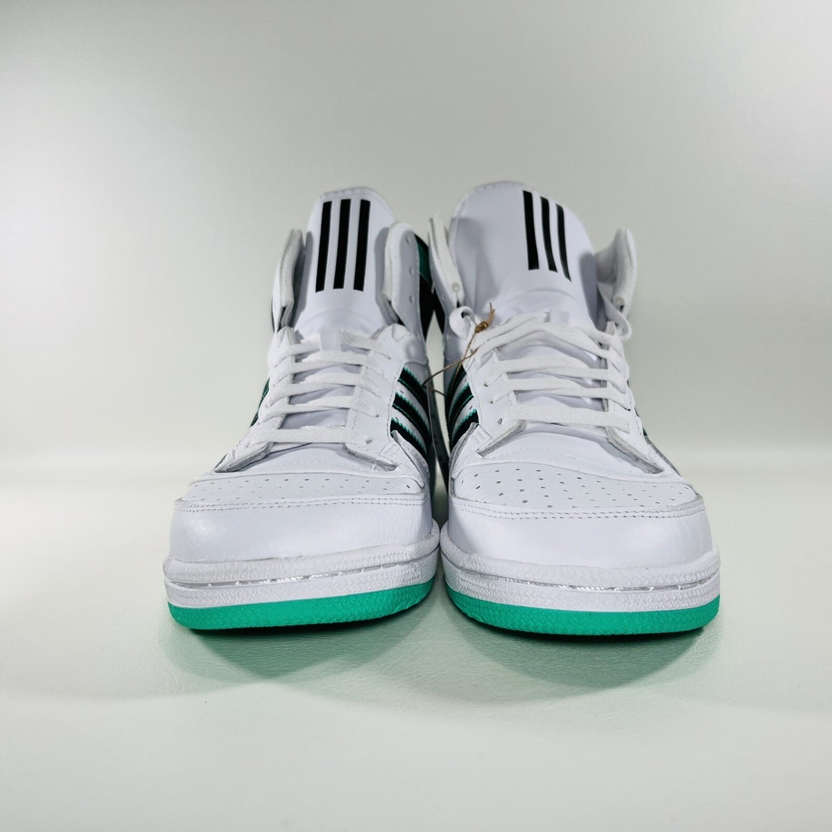 Adidas Team‎ Signature Basketball Shoes White Green High Top Sneakers Adidas Originals Rivalry Top Ten Hi Sneaker Fashion Shoes  main image 3