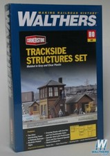Walthers 933-3530 Trackside Structures Set Kit HO Scale Train