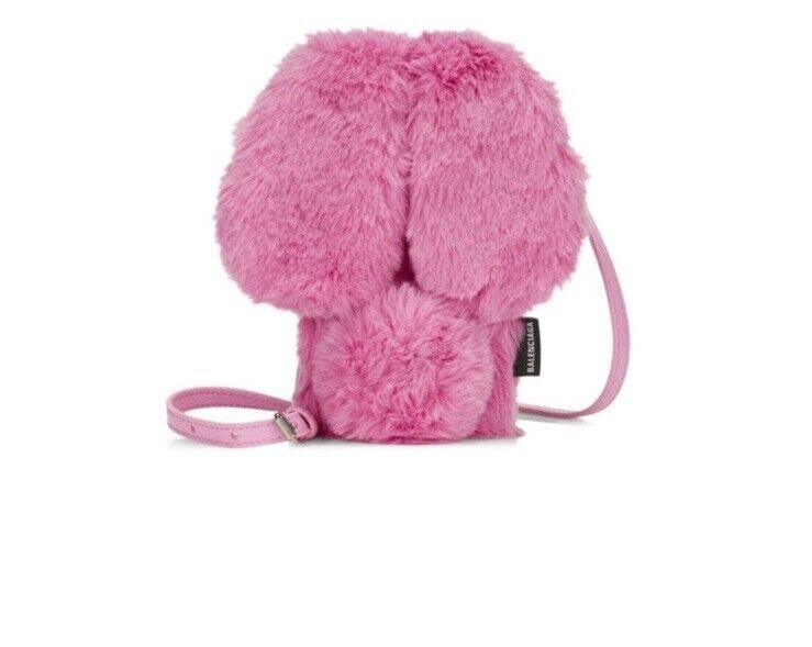 Balenciaga Fluffy Bunny IPhone 12 And 12 Pro Case Pink BRAND