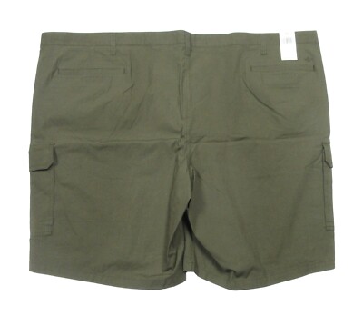 Dockers Big Tall Men's Olive Green Cargo Shorts