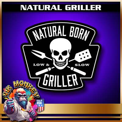 Natural Griller - Decal